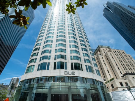 Auto-Data.AI office building at 633 West Fifth Street, downtown Los Angeles